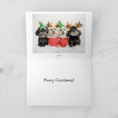 クリスマスカード カード (内部)