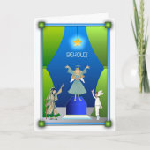 クリスマスカード: クリスマスのページェント シーズンカード (正面)