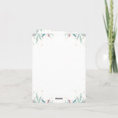 クリスマスカード, クリスマスを再び偉大にしよう サンキューカード (裏面)