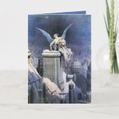 クリスマスカード「クリスマスイブエンジェル」 シーズンカード (正面)