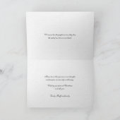 クリスマスカード |クリスマスウッドランズ (内部)