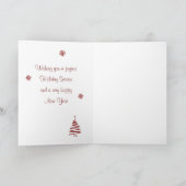 クリスマスカード「クリスマスカナディアン」 シーズンカード (内部)