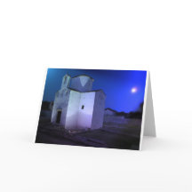 クリスマスカード：クロアチア教会