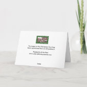 クリスマスカード-グラフトン通り、ダブリン シーズンカード (裏面)