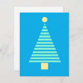 クリスマスカード、サイズ： 10.8 cm x 14 cm、紙: M シーズンカード (正面/裏面)