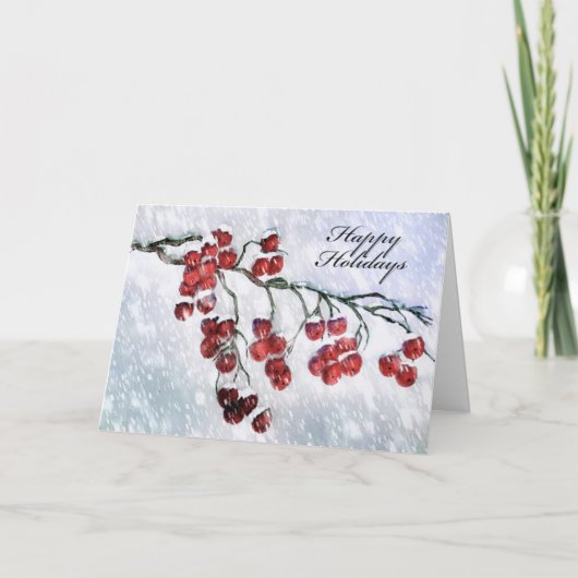 クリスマスカード サンキューカード (正面)