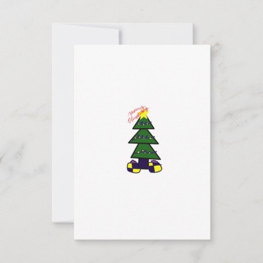 クリスマスカード！ サンキューカード (正面)