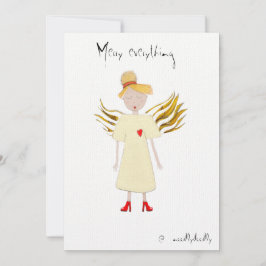 クリスマスカード サンキューカード