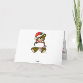 クリスマスカード、サンタとトナカイ シーズンカード (裏面)