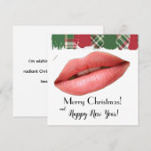 クリスマスカード！ シーズンカード (正面/裏面)