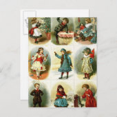 クリスマスカード シーズンポストカード (正面/裏面)