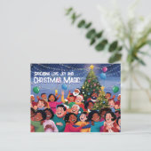 クリスマスカード シーズンポストカード (スタンド正面)