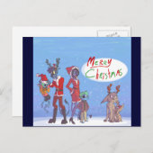 クリスマスカード シーズンポストカード (正面/裏面)