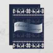 クリスマスカード シーズンポストカード (正面/裏面)