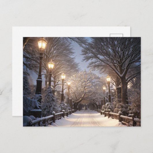 クリスマスカード シーズンポストカード (正面/裏面)