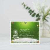 クリスマスカード シーズンポストカード (スタンド正面)