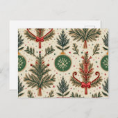 クリスマスカード シーズンポストカード (正面/裏面)