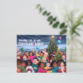 クリスマスカード シーズンポストカード (スタンド正面)