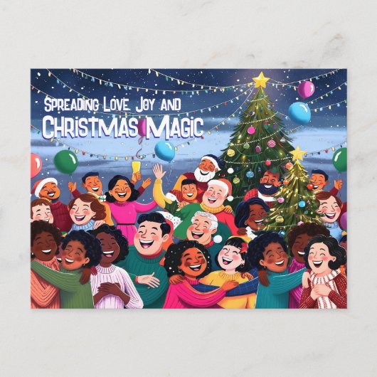 クリスマスカード シーズンポストカード (正面)