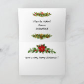 クリスマスカード – ジュネーブ,スイス (内部)