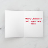 クリスマスカード「トントゥ」格言小妖精や小人 カード (内部)