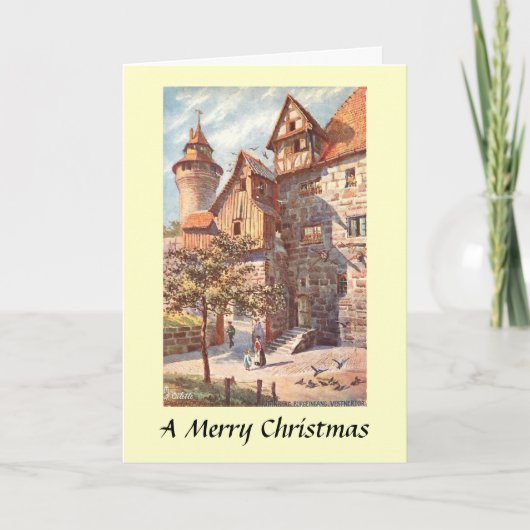 クリスマスカード – ニュルンベルク,ドイツ (正面)