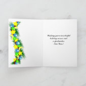 クリスマスカード～ニューファンドランドドッグ シーズンカード (内部)