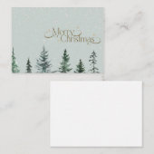 クリスマスカード ノートカード (正面/裏面)