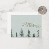 クリスマスカード ノートカード (正面/裏面インサイチュ)