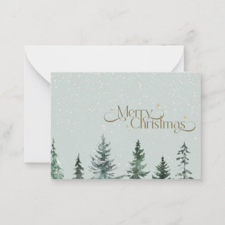 クリスマスカード ノートカード