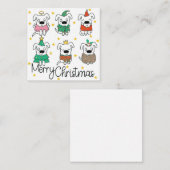 クリスマスカード ノートカード (正面/裏面)