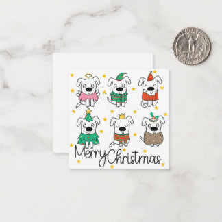 クリスマスカード ノートカード