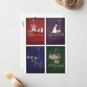 クリスマスカード ノートカード (正面/裏面インサイチュ)