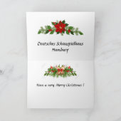 クリスマスカード – ハンブルク，ドイツ (内部)