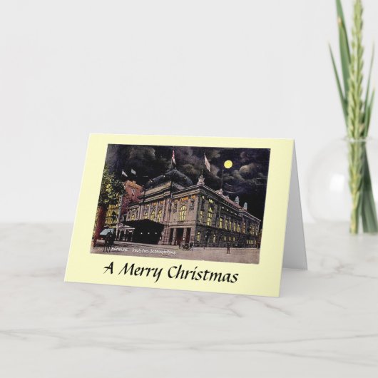 クリスマスカード – ハンブルク，ドイツ (正面)
