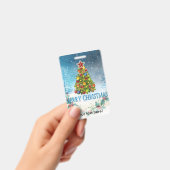 クリスマスカード バッジ (手持ち)