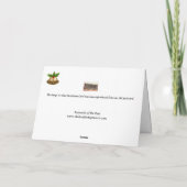 クリスマスカード – バーミンガムタウンホール (裏面)