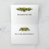 クリスマスカード – バーミンガムタウンホール (内部)