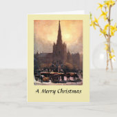 クリスマスカード - バーミンガム カード (黄色い花)