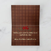 クリスマスカード…ファイアハウス シーズンカード (内部)