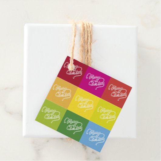 クリスマスカード フェイバータグ (インサイチュ)