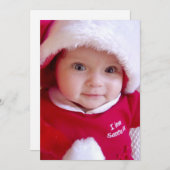 クリスマスカード フォト フラット ホリデーカード (正面/裏面)