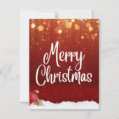 クリスマスカード – フラメリークリスマスカード (正面)