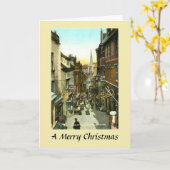 クリスマスカード - ブリストル カード (黄色い花)