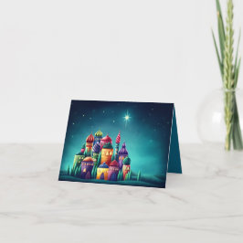 クリスマスカード – ベツレヘム星 カード