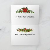 クリスマスカード – ベルリン自動乗合バス (内部)