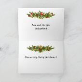 クリスマスカード – ベルン（スイス） (内部)