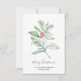 クリスマスカード、ホリデーカード 出欠カード