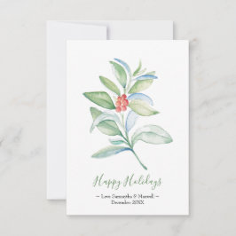 クリスマスカード、ホリデーカード 出欠カード