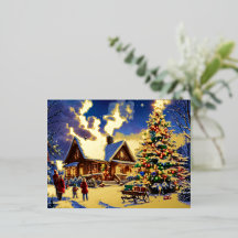 クリスマスカード | ホリデーグリーティングカード